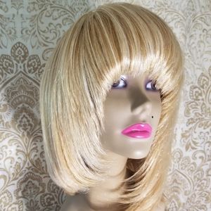 %100 Human Hair Handmade Bob Wig